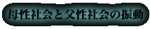母性社会と父性社会の振動